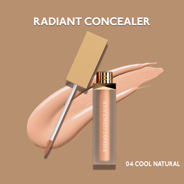 BBA By Suleman - Radiant Concealer - 4 Cool Natural